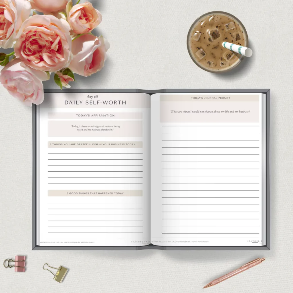 Mindset and business journal